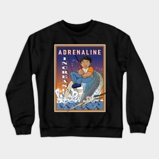 Adrenaline Fishing Crewneck Sweatshirt